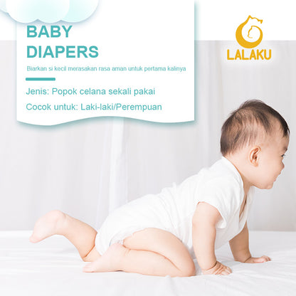 LALAKU O² Popok Bayi Skin Comfort L36 (9-14kg)