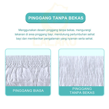 LALAKU H² Popok Bayi Ukuran L (9-14 kg) 30pcs