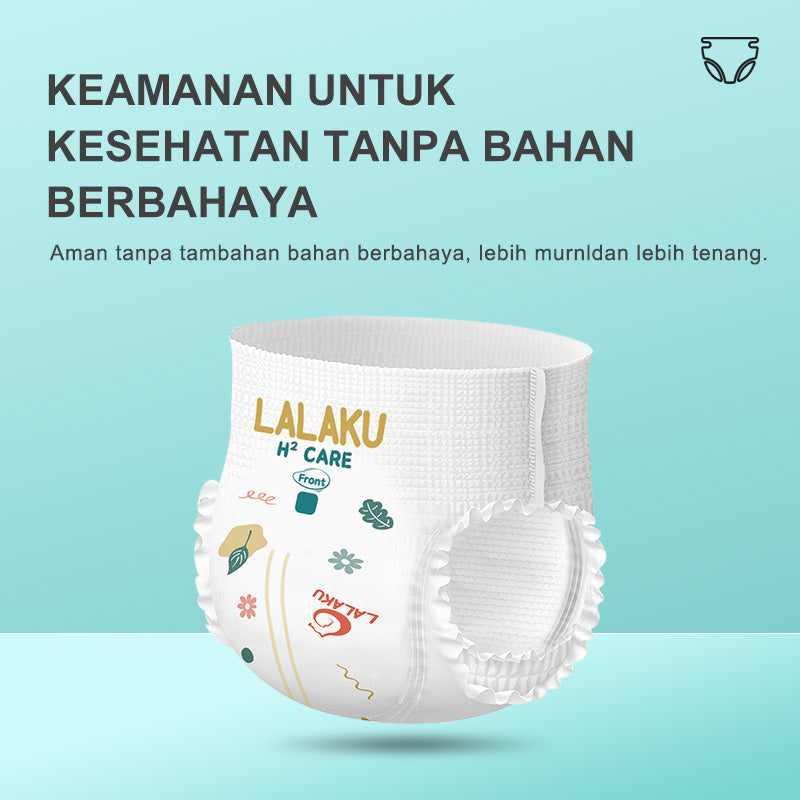 LALAKU H² Popok Bayi Ukuran L (9-14 kg) 30pcs