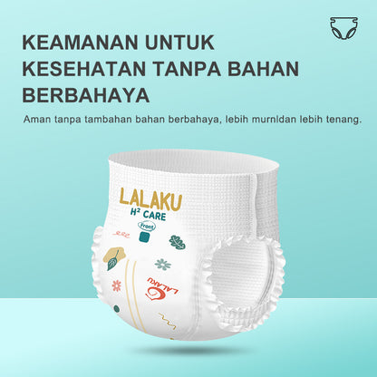 LALAKU H² Popok Bayi Ukuran L (9-14 kg) 30pcs