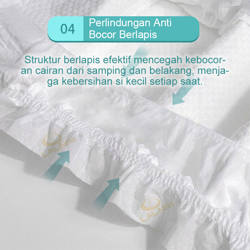 LALAKU O² Popok Bayi Skin Comfort L36 (9-14kg)