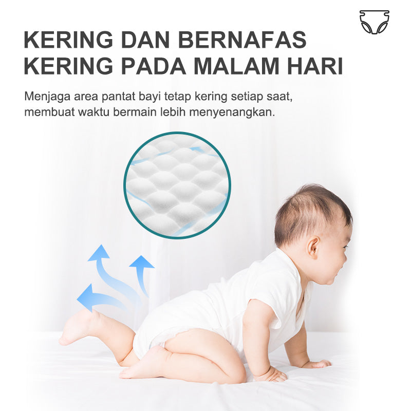 LALAKU H² Popok Bayi Ukuran L (9-14 kg) 30pcs