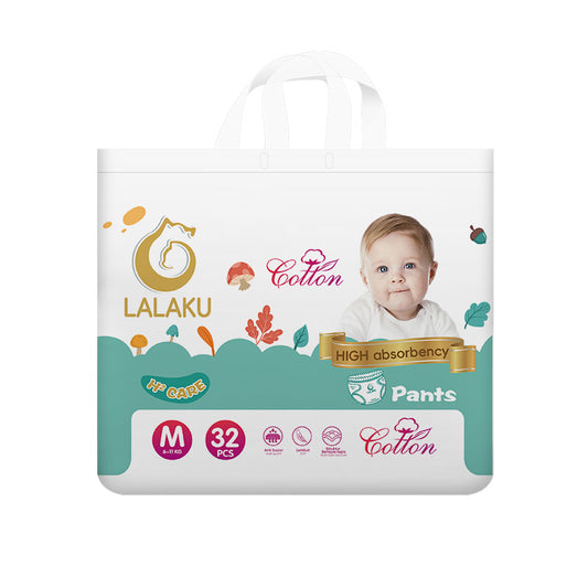 LALAKU H² Popok Bayi Ukuran M (6-11 kg) 32pcs