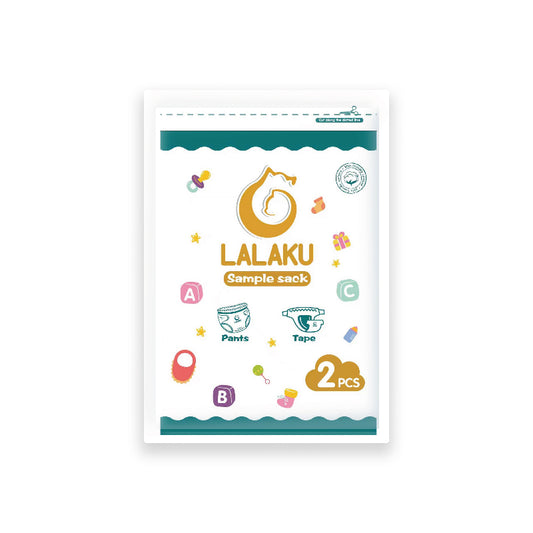 LALAKU O² Popok Bayi Ukuran Perjalanan 2 pcs
