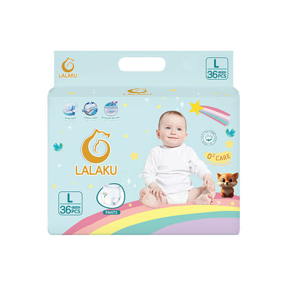 LALAKU O² Popok Bayi Skin Comfort L36 (9-14kg)